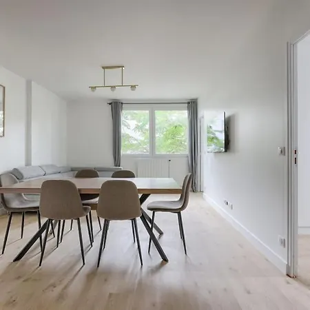 Creteil Einstein I Cosy Apartment 6P Exterior photo